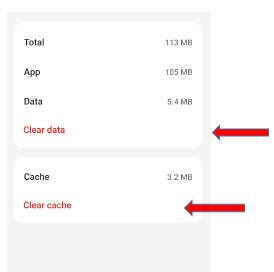 Clear Cache