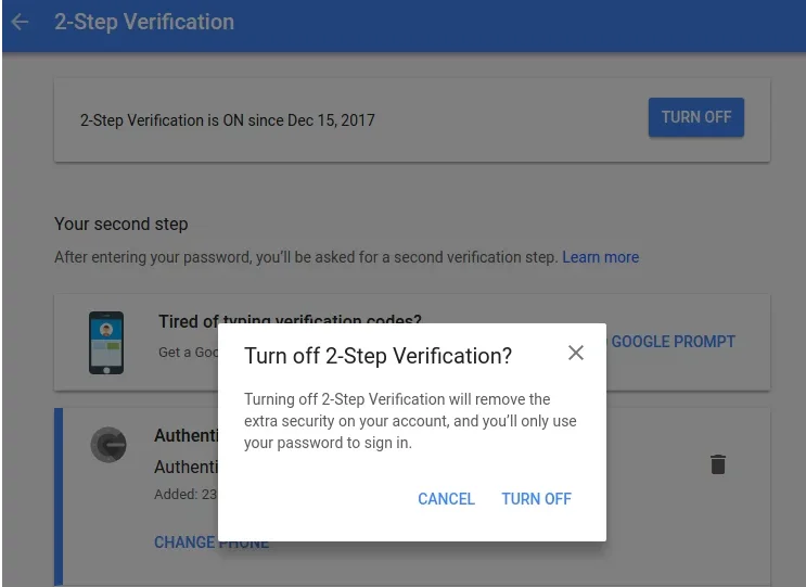 step verification